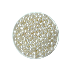 Miçanga Pérola Estilo Água Doce (7mm)