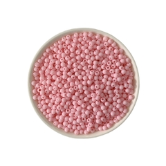 Miçanga Bolinha Rosa Bebê (4mm)