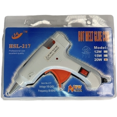 Pistola de Cola Quente Hot Melt Glue Gun Pequena