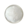 Pompom Pelinho Liso G Branco (7cm)