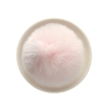 Pompom Pelinho Liso G Rosa Bebê (7cm)