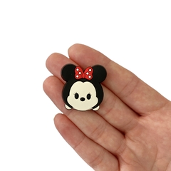 Aplique Minnie Baby Branquinha Emborrachado - 2 unidades - comprar online