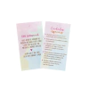 Tag Personalizada Cuidados Especiais 250g Aquarela 