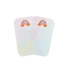 Cartela Personalizada 250g Aquarela Arco-Íris