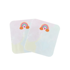 Cartela Personalizada 250g Aquarela Arco-Íris