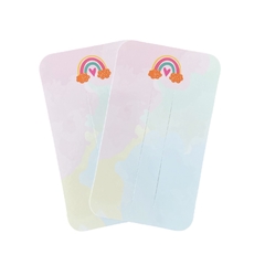 Cartela Personalizada 250g Aquarela Arco-Íris