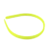 Tiara Dentinho de Silicone Amarelo Neon (10mm