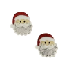 Aplique Papai Noel Acrílico Barba Floquinhos