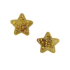 Aplique Estrela Acrílico com Estrelas Douradas