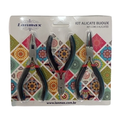 Kit De Alicates Para Artesanato Com 3 Peças