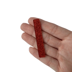 Aplique para Bico de Pato Acrílico Glitter Misto (6cm) - 4 unidades - comprar online