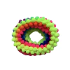 Fita de Pompom Colorida Neon