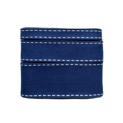Kit Fita Sinimbu Pespontada Azul (3 tamanhos) 