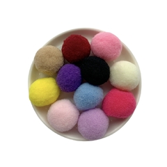 Aplique Pompom Colorido (25mm)