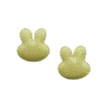 Aplique Coelhinho Glitter Amarelo