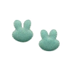 Aplique Coelhinho Glitter Verde