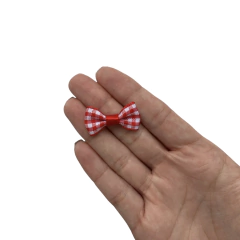 Aplique Lacinho Textura Xadrez- 5 unidades - loja online