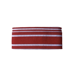 Kit Fita Sinimbu Jeans Listrada Vermelha