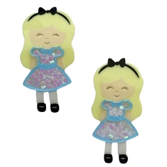 Aplique Princesa Alice Grande Curvada Acrílico