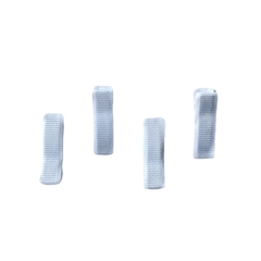 Bico de Pato Duplo Encapado Branco