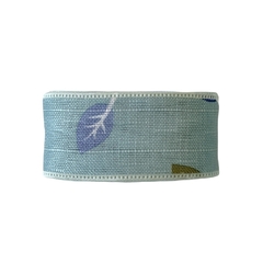 Fita Maravilha Estilo Linho Folhas (38mm) - 3 metros - comprar online