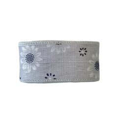 Fita Maravilha Estilo Linho Margarida (38mm) - 3 metros na internet