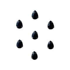 Aplique Pedra Gota Grande (14mm) - 10 Unidades - ApliqueMe | Apliques incríveis para seu artesanato!