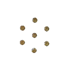 Aplique Pedra Redonda Grande (10mm) - 20 unidades - comprar online