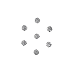Aplique Pedra Redonda Grande (10mm) - 20 unidades - comprar online