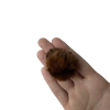 Pompom Pelinho Mesclado Marrom (4.5cm) - 2 Unidades - comprar online