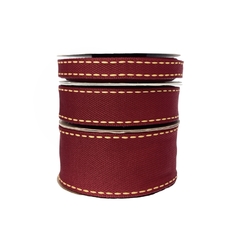 Fita Pespontada Sinimbu Jeans Marsala