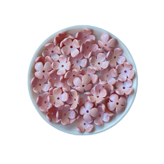 Aplique Florzinha Furo Passante Brilhante (16mm) - 15 gramas na internet