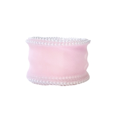 Fita Voal Borda de Pérola (38mm) - ApliqueMe | Apliques incríveis para seu artesanato!