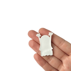 Aplique Fantasma Branco BOO Emborrachado - 2 unidades na internet