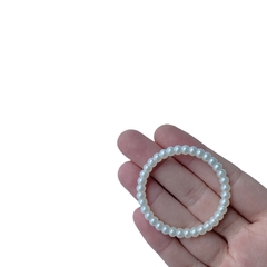 Argola Estilo Pérola (5cm) - 2 unidades - comprar online