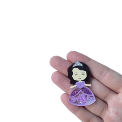 Aplique Princesa Sofia Acrílico (5cm) - 2 unidades - comprar online