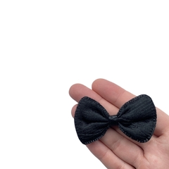 Aplique Lacinho Crochê Preto - 2 unidades na internet