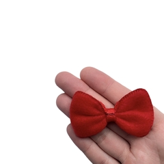 Aplique Lacinho Crochê Vermelho - 2 unidades na internet