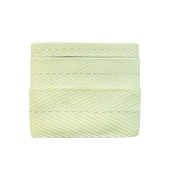 Kit Fita Sinimbu Chevron Pesponto Metálico Amarelo