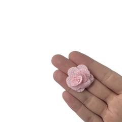 Aplique Flor Tecido Mista (3cm) - 5 unidades - comprar online