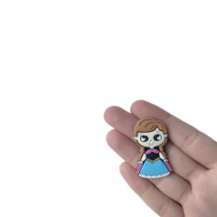 Aplique Princesa Anna Corpinho Emborrachado - 2 unidades - comprar online