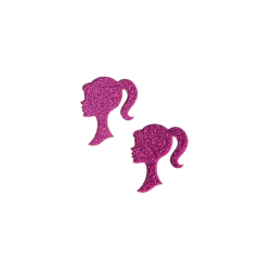 Aplique Barbie Pink Plano Brilho