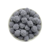 Mini Pompom De Lã Cinza 