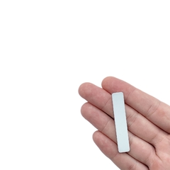 Aplique para Bico de Pato Retangular Cinza (5.1cm) - 2 Unidades na internet