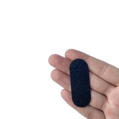 Aplique Feltro Preto Para Tic Tac (5.8cm) - 2 unidades - comprar online