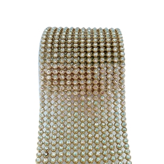 Manta de Strass Dourada 