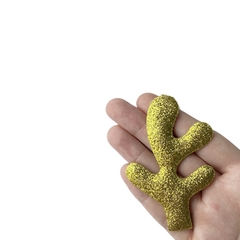 Aplique Chifre de Rena Dourado Brilho - 2 unidades - comprar online