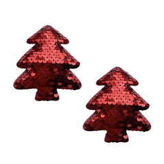 Aplique Árvore de Natal Paetê GG