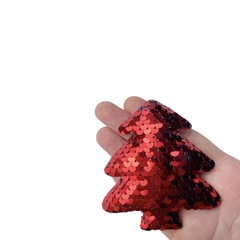 Aplique Árvore de Natal Paetê GG - 2 unidades - comprar online