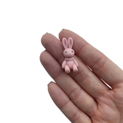 Aplique Coelhinho Rosé Costurinha - 2 unidades - comprar online
